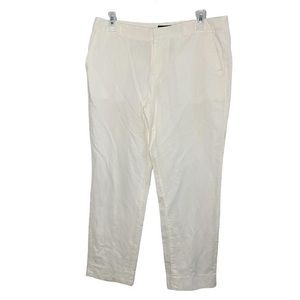 White linen, Banana republic capris size 6